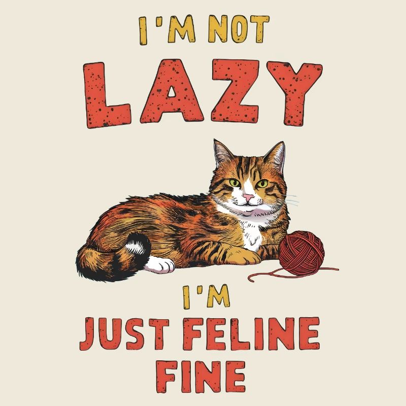 Not Lazy, Feline Fine