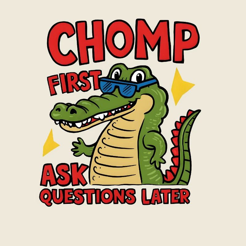 Chomp First, Ask Questions Later