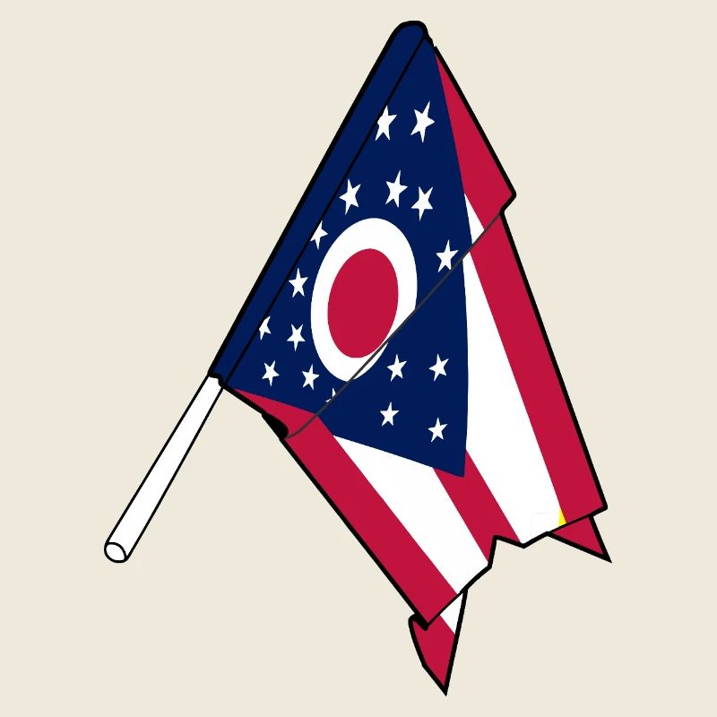 Flagge von Ohio
