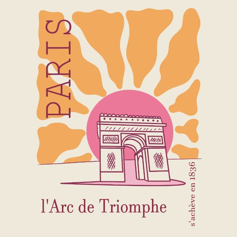 Frankreich arc de triomphe