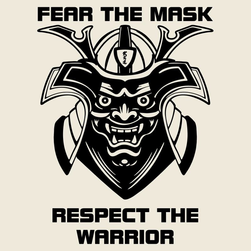 Menpo Mask – Respect the Warrior
