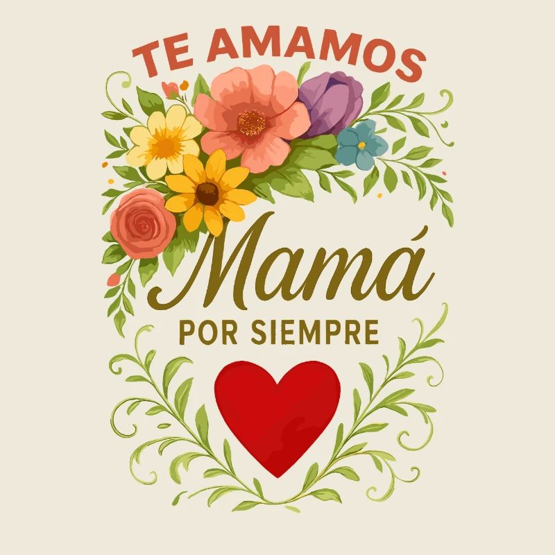 Wir lieben Mama für immer - Mama Geschenk