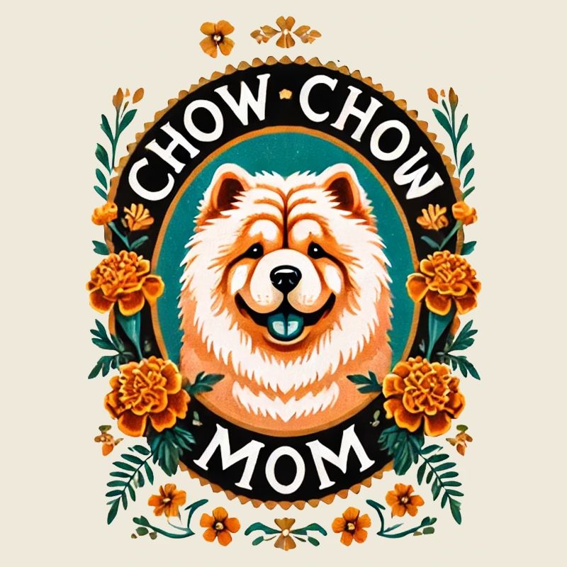 Chow Chow Mama Kreis Design