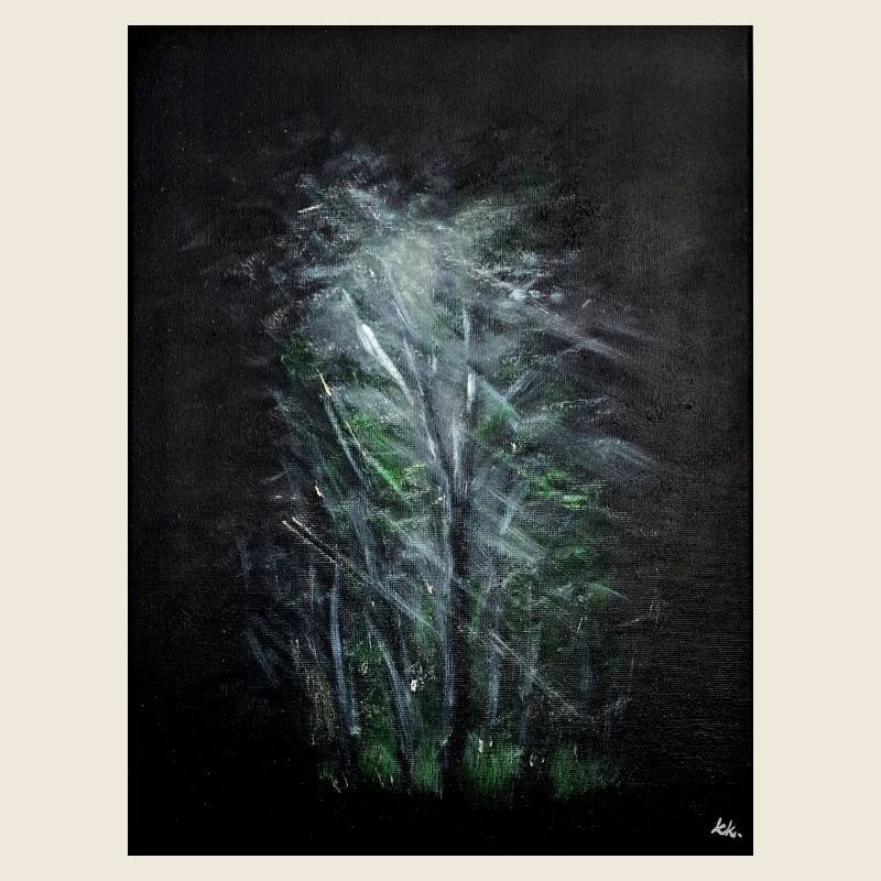 Mystical Forest Abstract