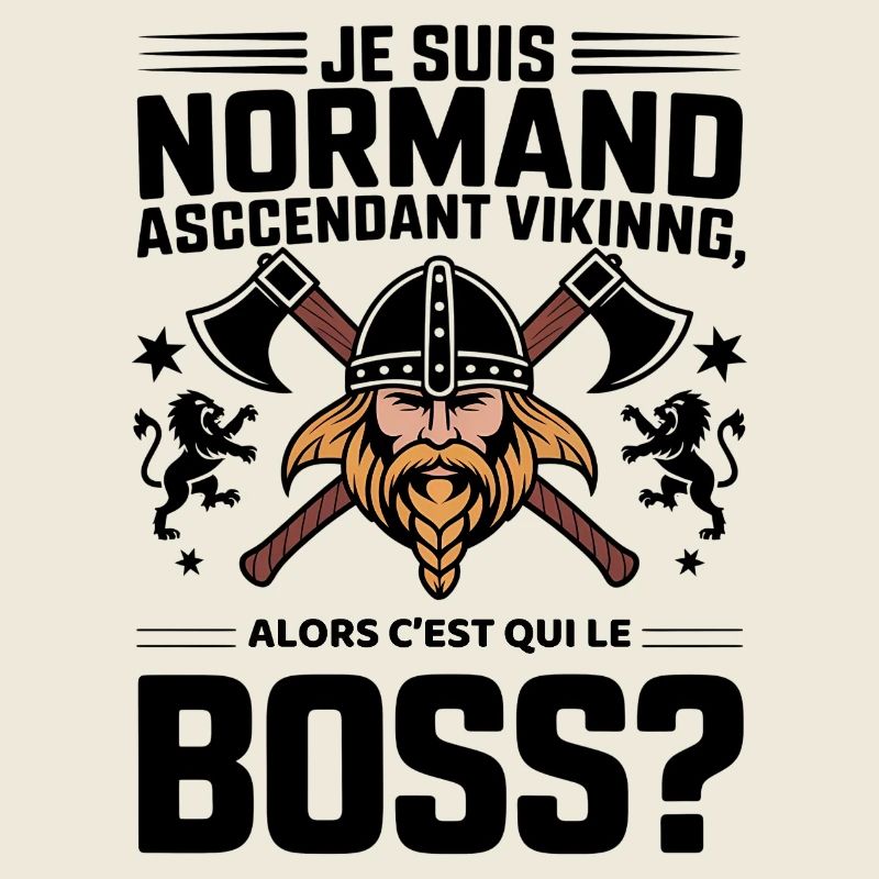 Eindrucksvoller normannischer Wikinger
