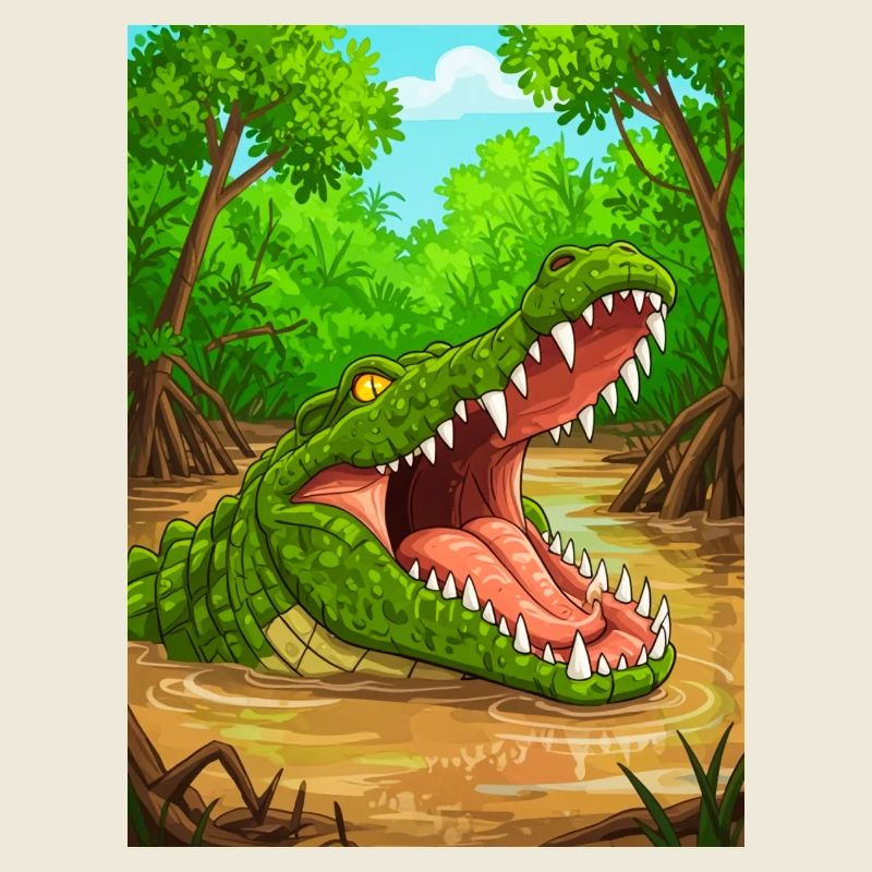 Crocodile – Les rivières d’Afrique, la morsure la plus forte