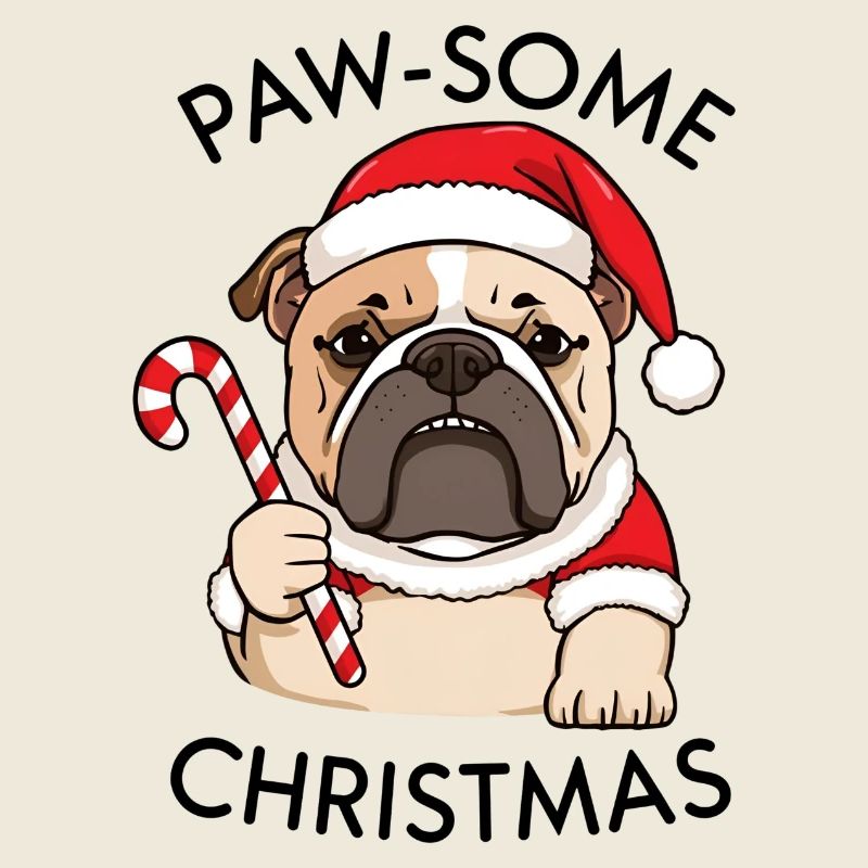 Noël – Grumpy Bulldog
