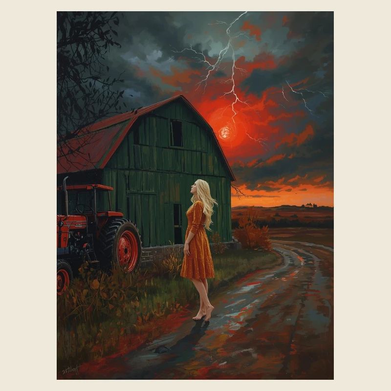 Mystischer Sturmhimmel mit Weitblick