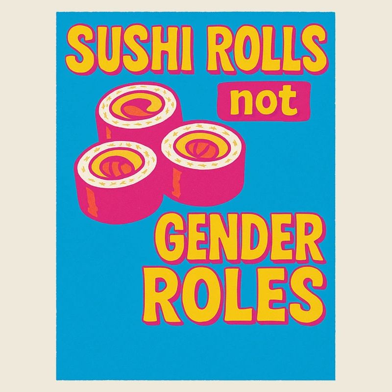 Sushi-Rollen sind keine Geschlechterrollen