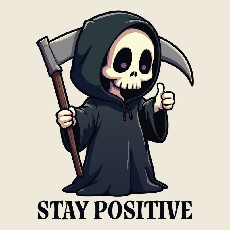 Bleiben Sie positiv