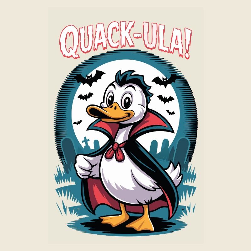 Quackula Vampir Ente