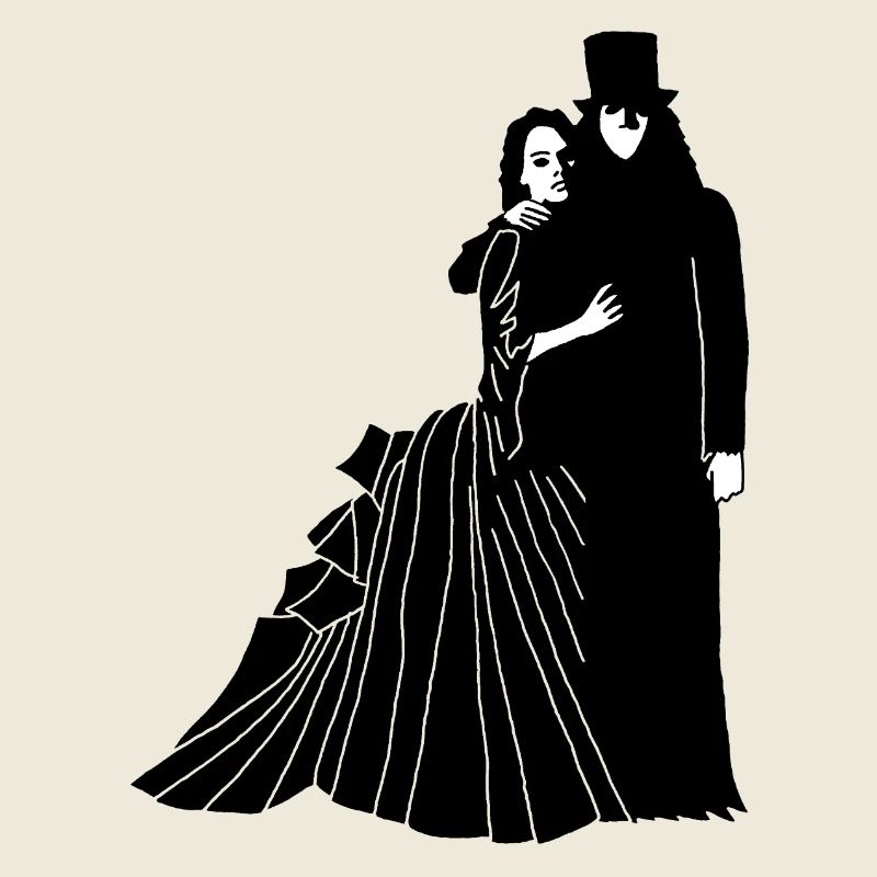 Vintage and Gothic Couple