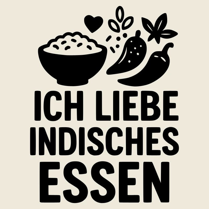 ich liebe indisches Essen