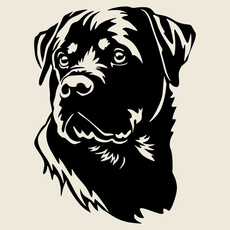 Rottweiler Kopf