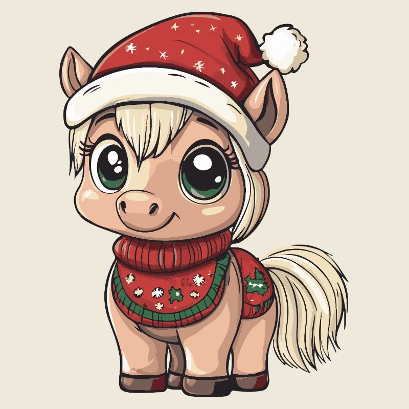 Pferd Weihnachten