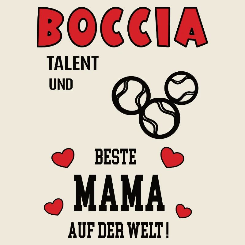 Joueuse de boccia Maman Joueuse de boccia Maman Boule