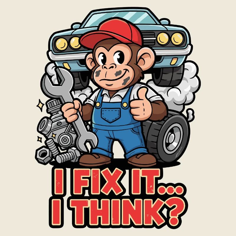 Monkey Mechanic – I Fix It