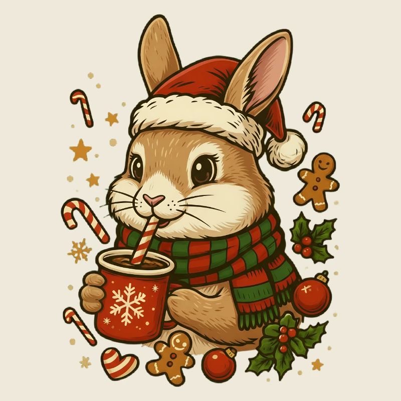 Lapin à Noël