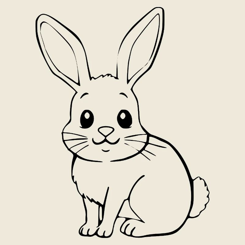 T-shirt lapin cadeau