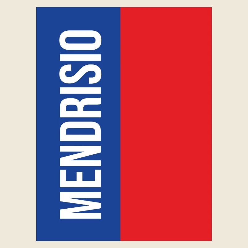Mendrisio Blau Rot Vertical