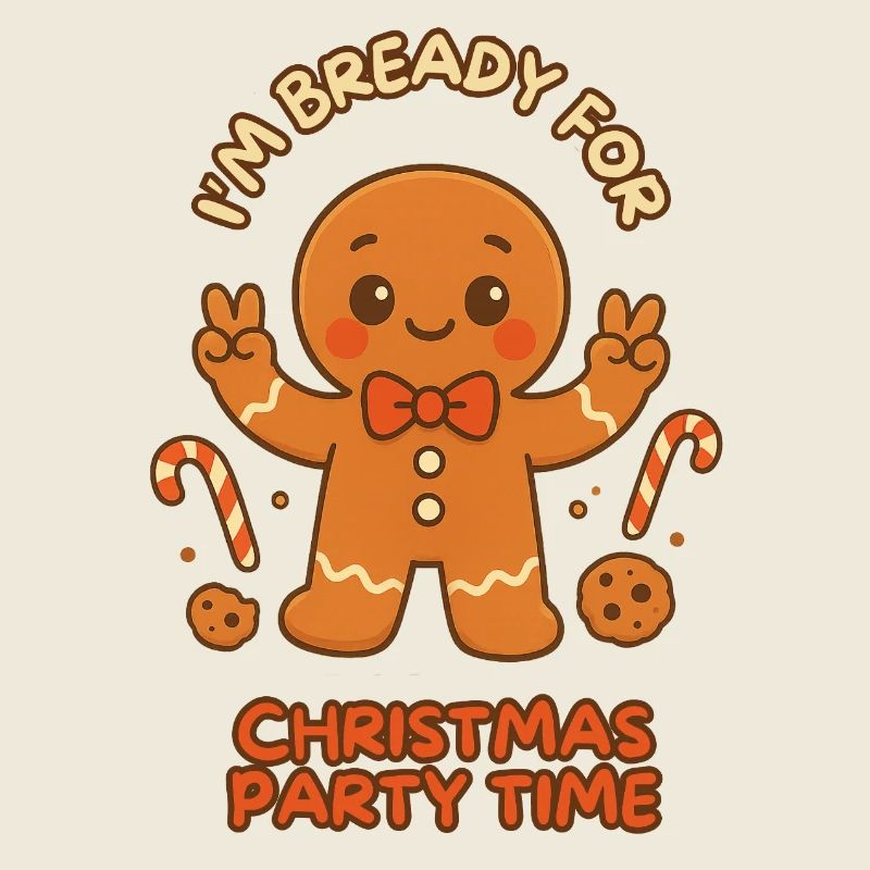 Gingerbread Party Fun-Lebkuchen cute xmas cookie