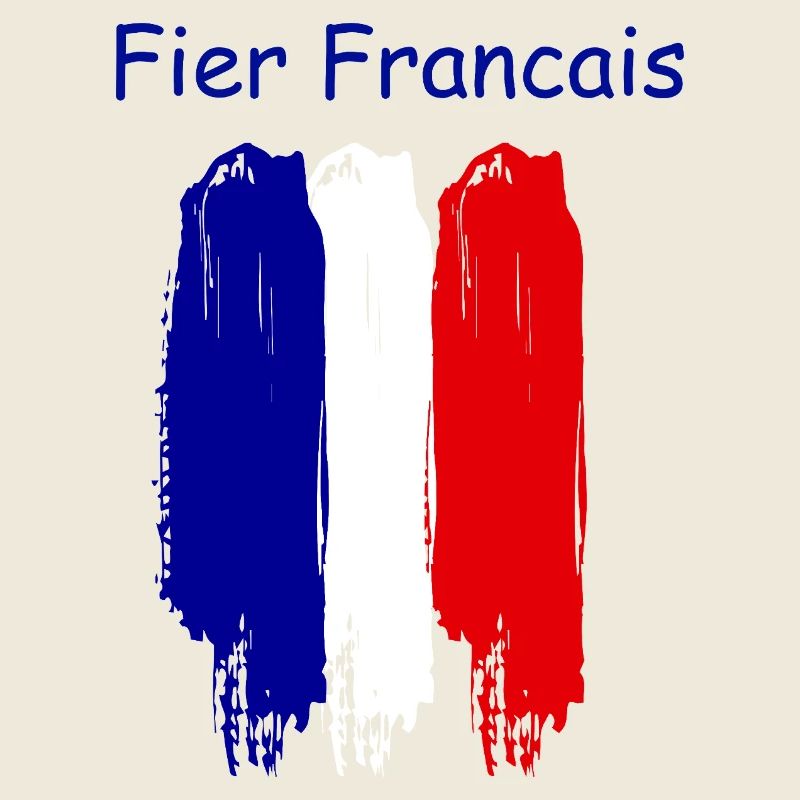 Fier Français tri-bleu blanc rouge