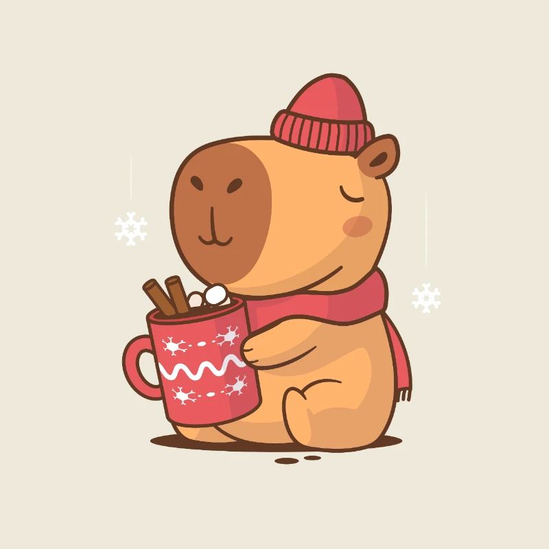 Capybara Cozy Holidays
