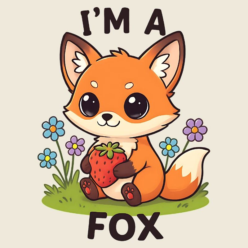 Cuddly Strawberry Fox