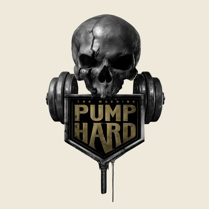 Skull with Dumbbell: Pump Hard