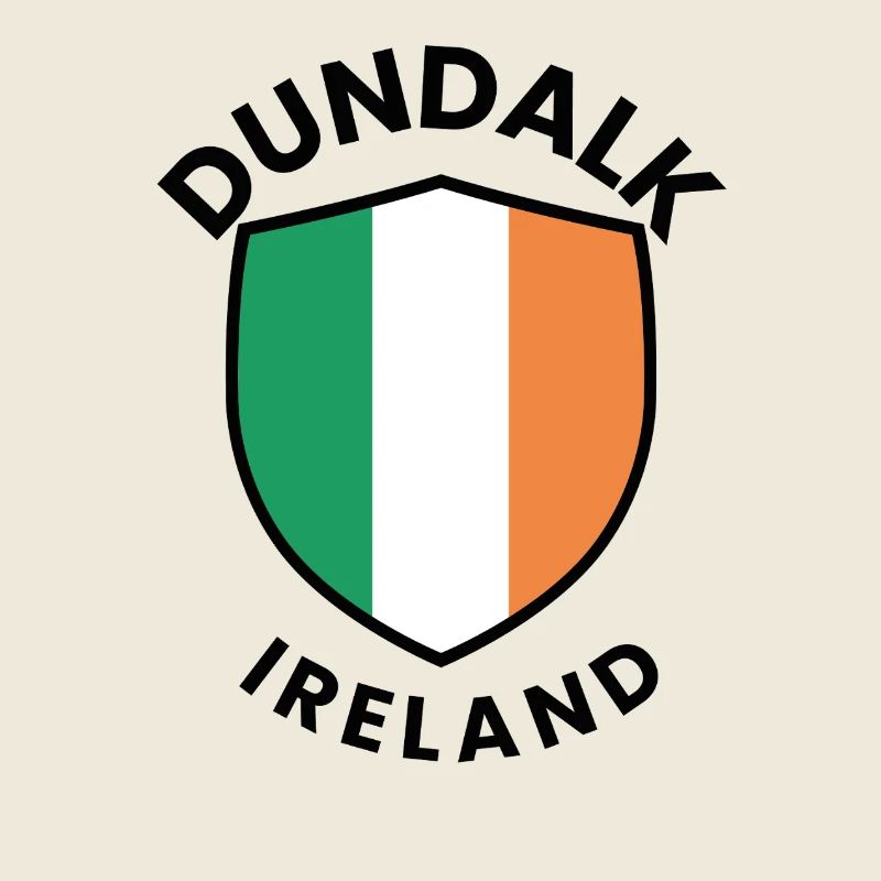 Blason de Dundalk Drapeau irlandais