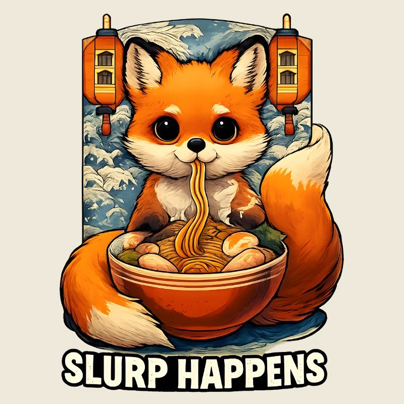 Kawaii Katze Ramen Nudeln Anime Katze