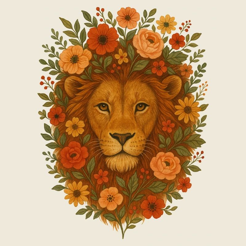 Halo de la Fleur du Lion en Floraison