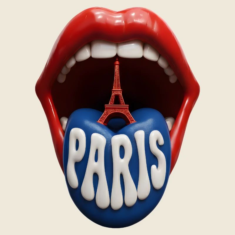 Pop Art de la Langue de Paris