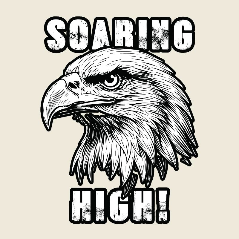 Aigle Royal Soaring High Liberté