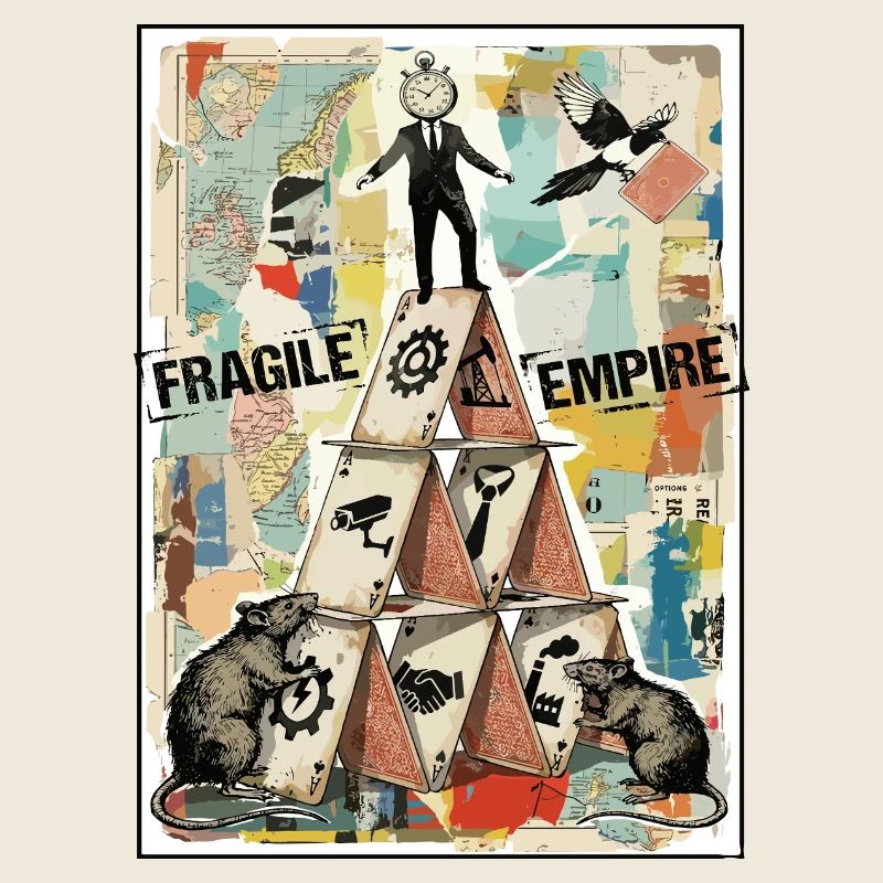 Fragile Empire Kartenhaus Systemkritik