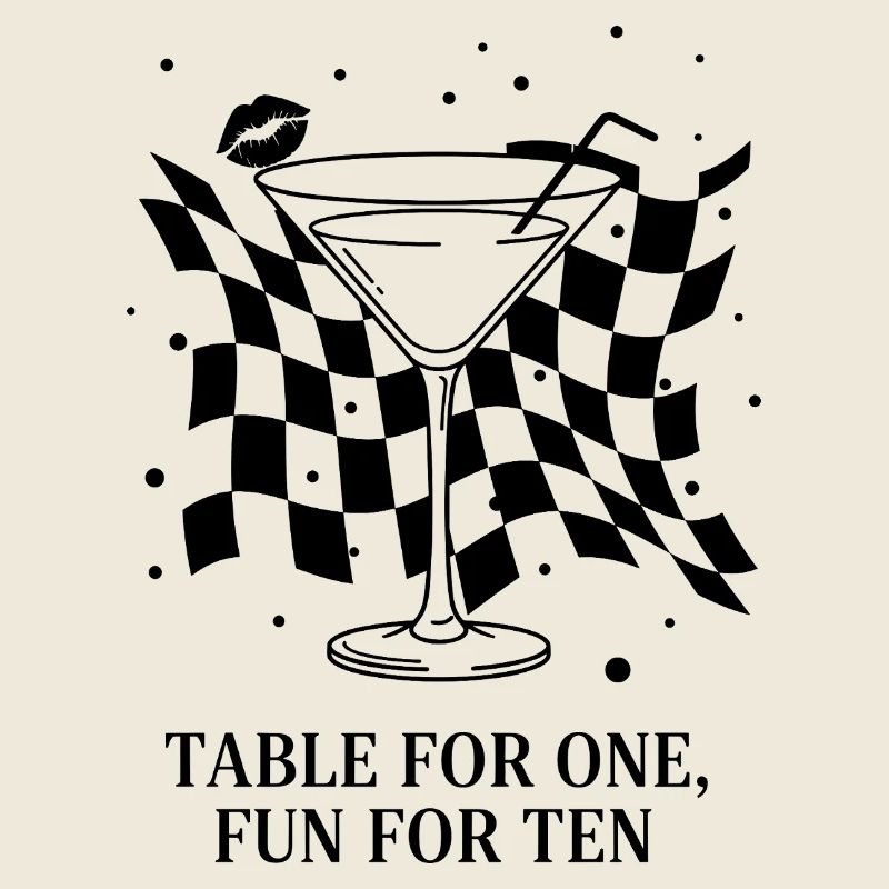 Table For One Martini Party