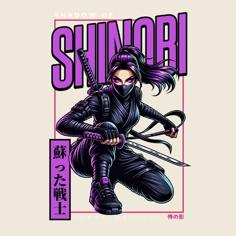 Schatten Shinobi Kämpferin
