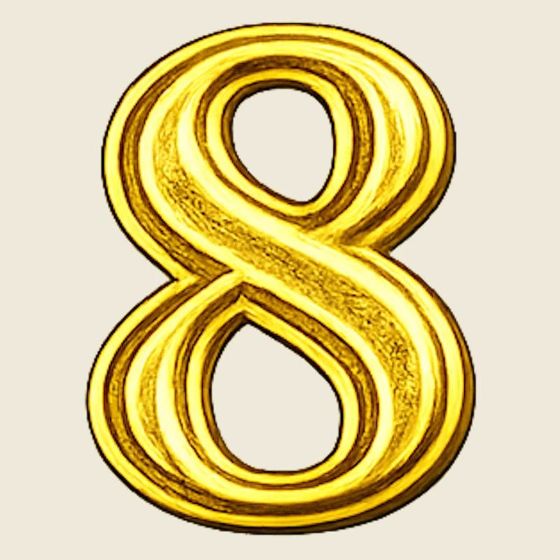 Golden Eight Sign