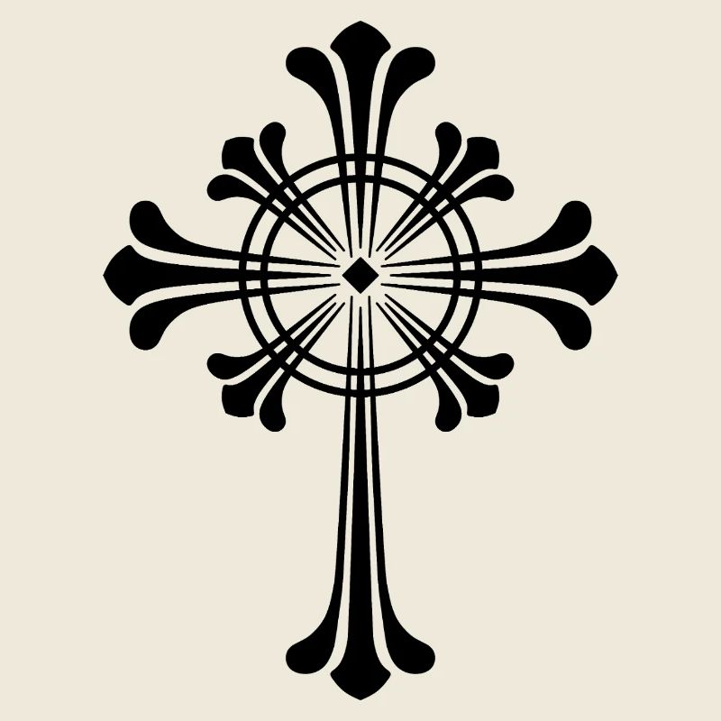schwarzes Kreuz