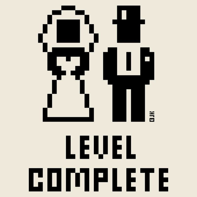 Niveau complété (Mariage / Enterrement de vie de garçon / Pixel / Grass / B)