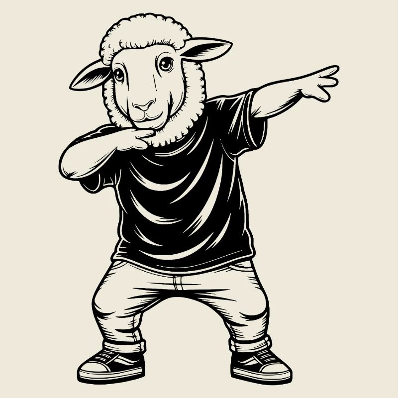 Tamponnage des moutons