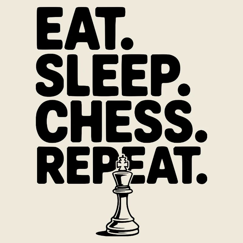 Mange. Dors. Échecs. Répétez.