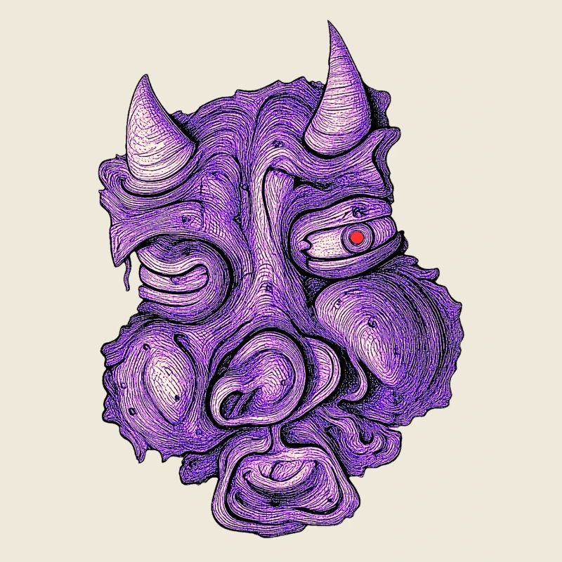 Purpurner Teufel