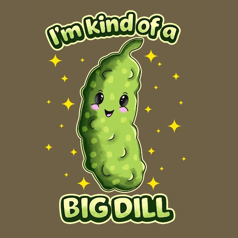 Ich bin ein großer Dill Gurke