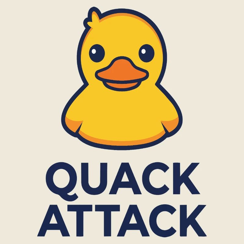 Quack-Angriff Gummienten-Grafik