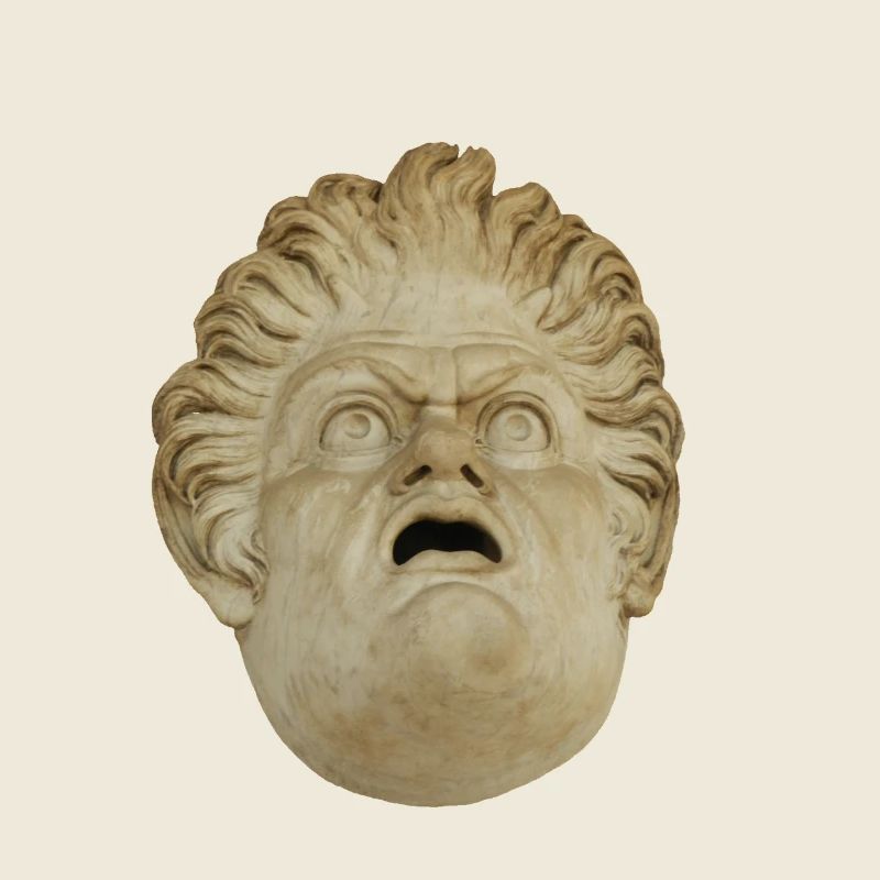 Tête du Masque de Pierre d’Ulysse