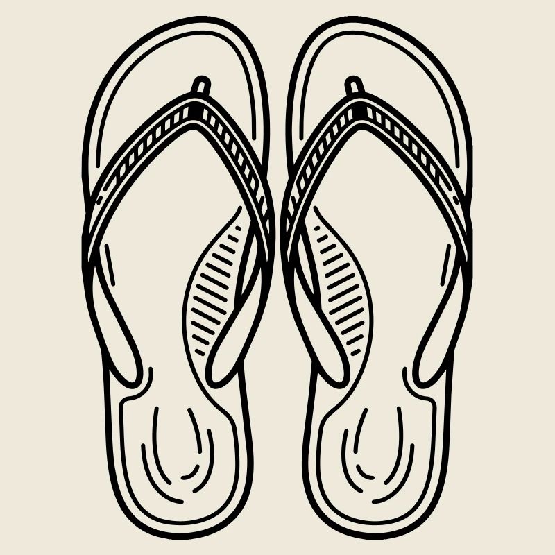 Sommer-Flip-Flops