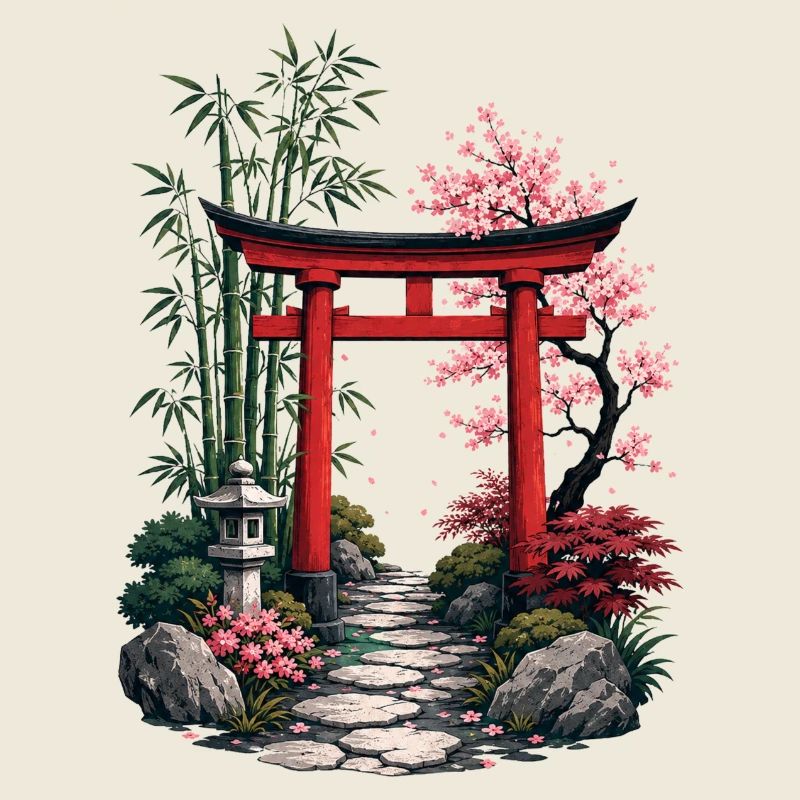 Japanese Garden Path