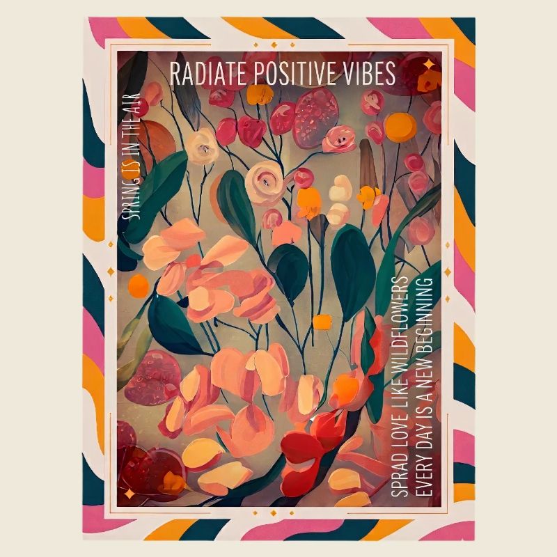 Strahlende florale Vibes