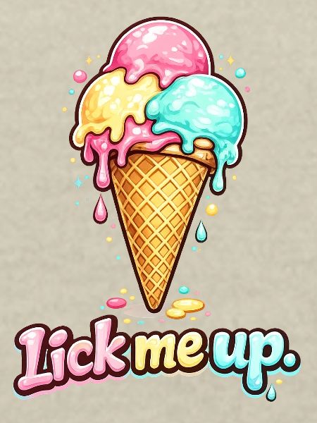 Eis schlecken 